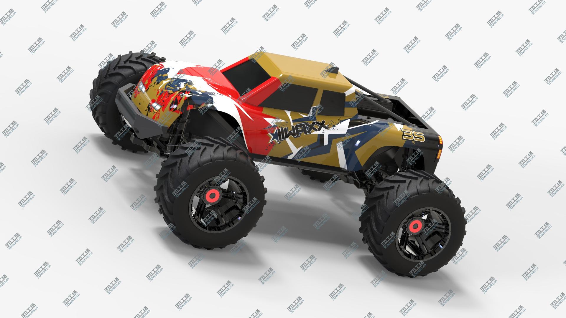 images/goods_img/202104021/3D RC Monstertruck Model Car model/2.jpg